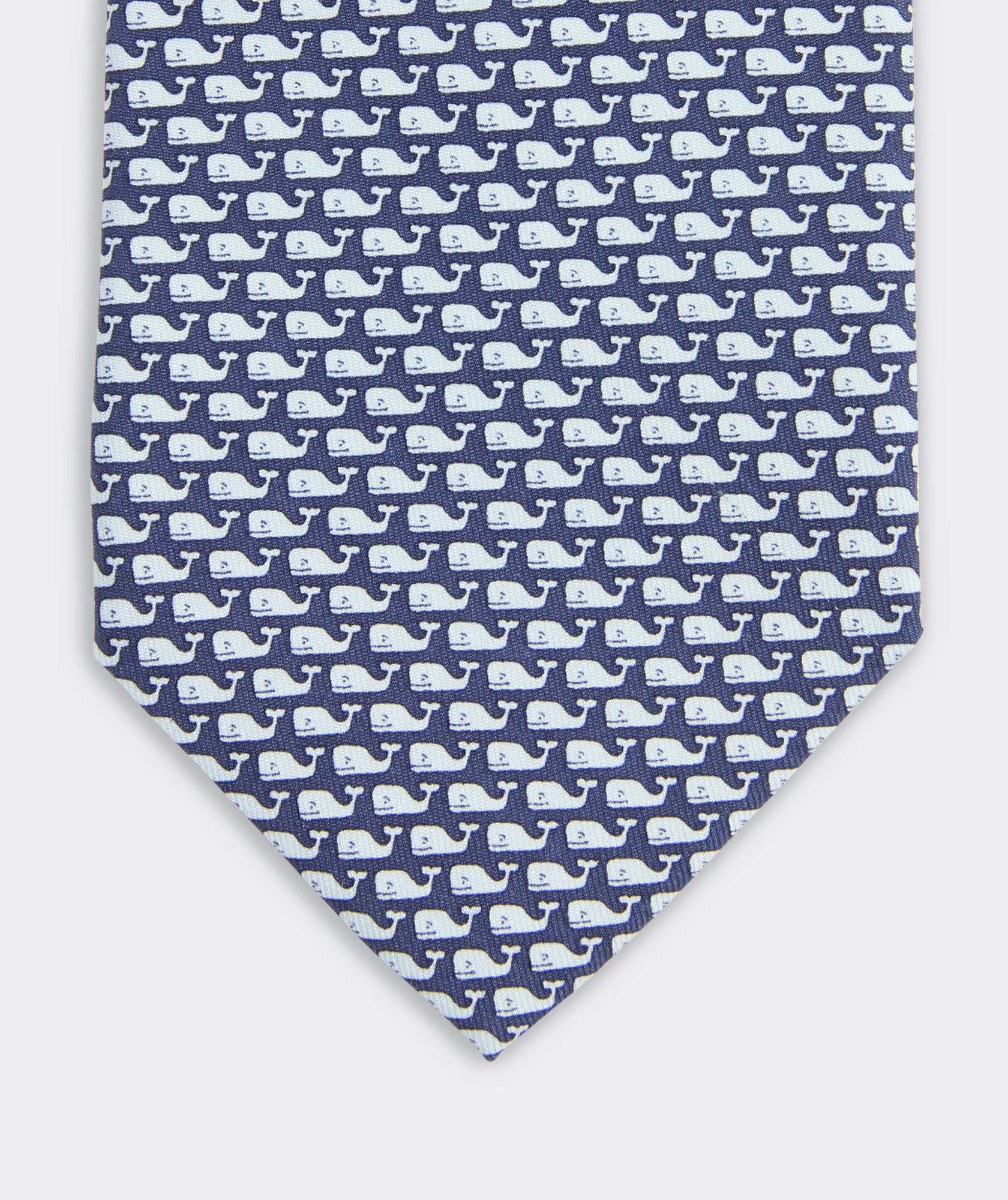 Vineyard Whale Silk Tie