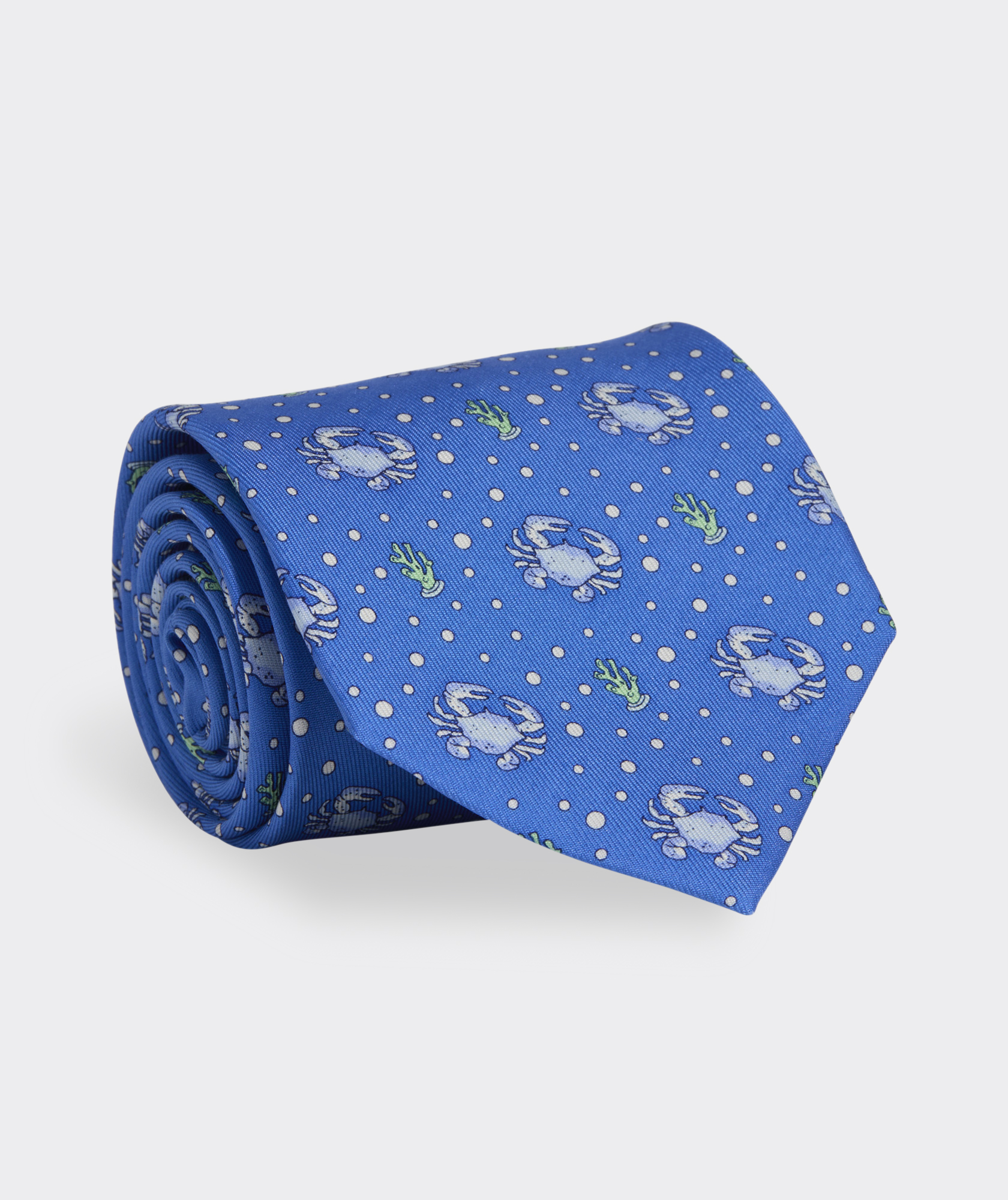 Crab Silk Tie