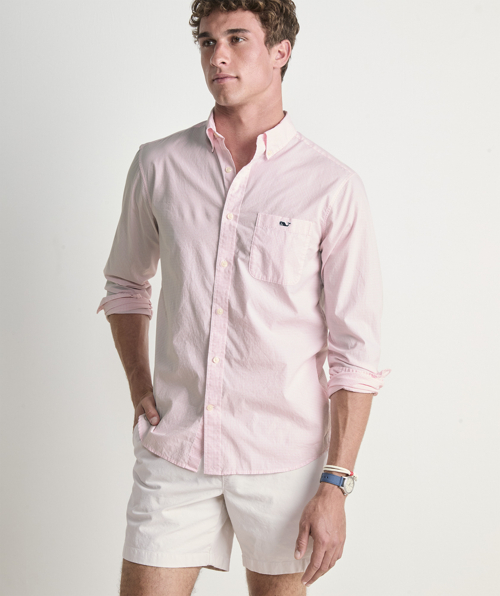 Anegada Gingham Perfect Wash Poplin Shirt