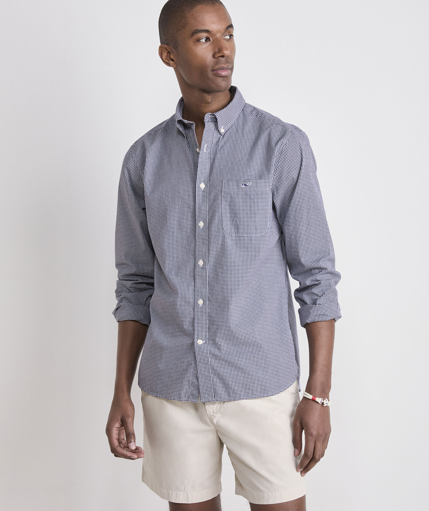 Anegada Gingham Perfect Wash Poplin Shirt