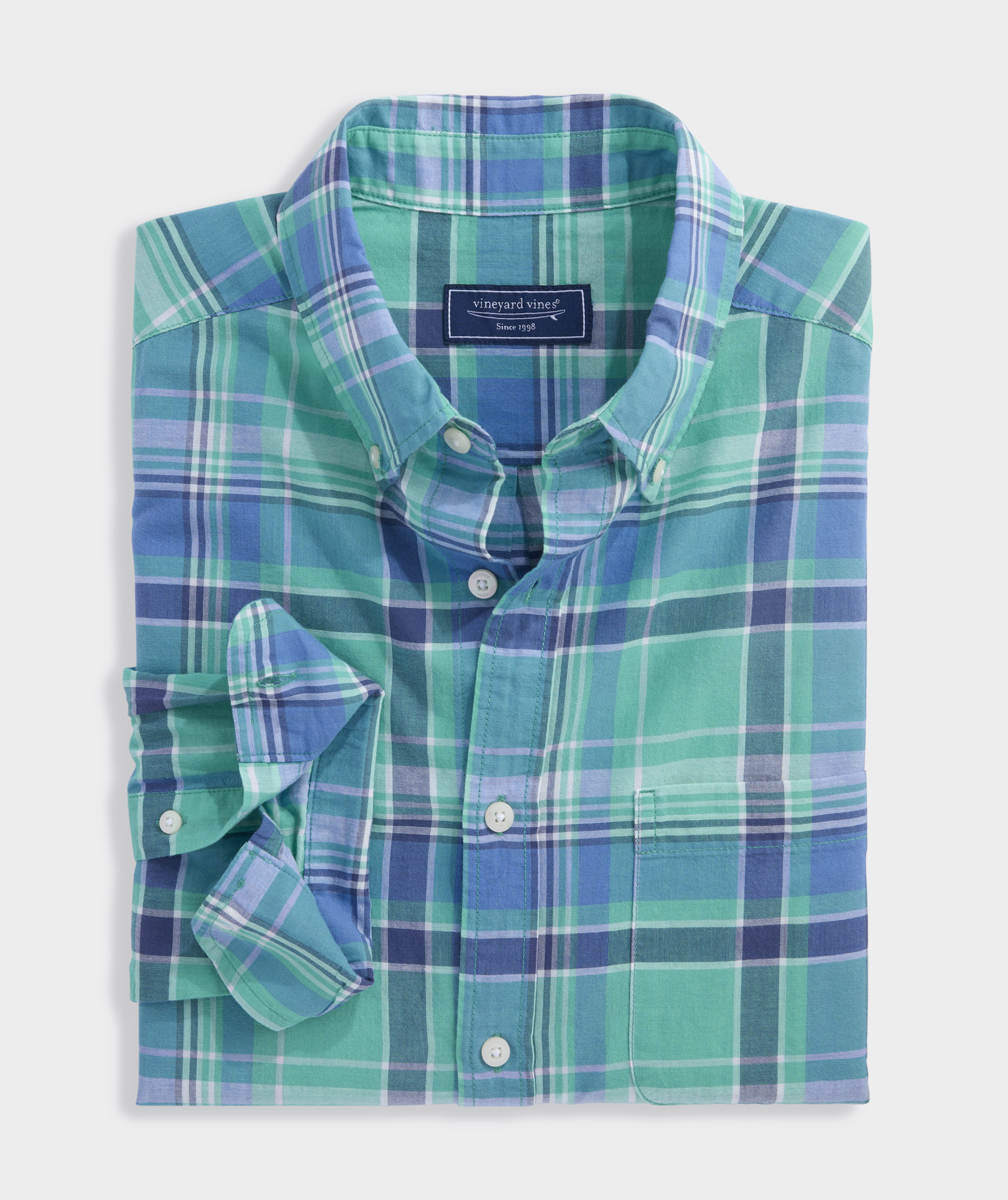 Tortola Plaid Madras Shirt