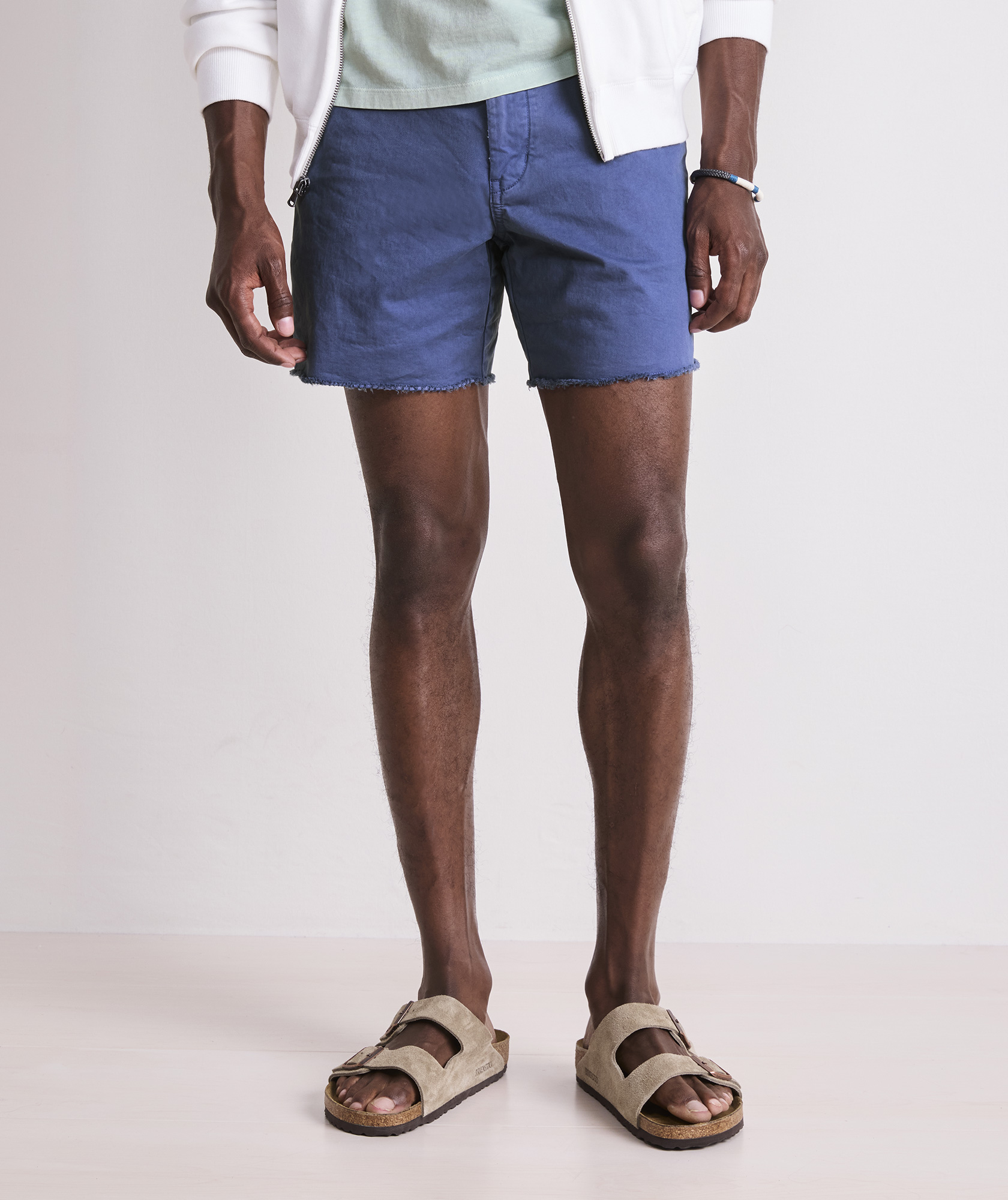 6 Inch Lived-In Cutoff Shorts