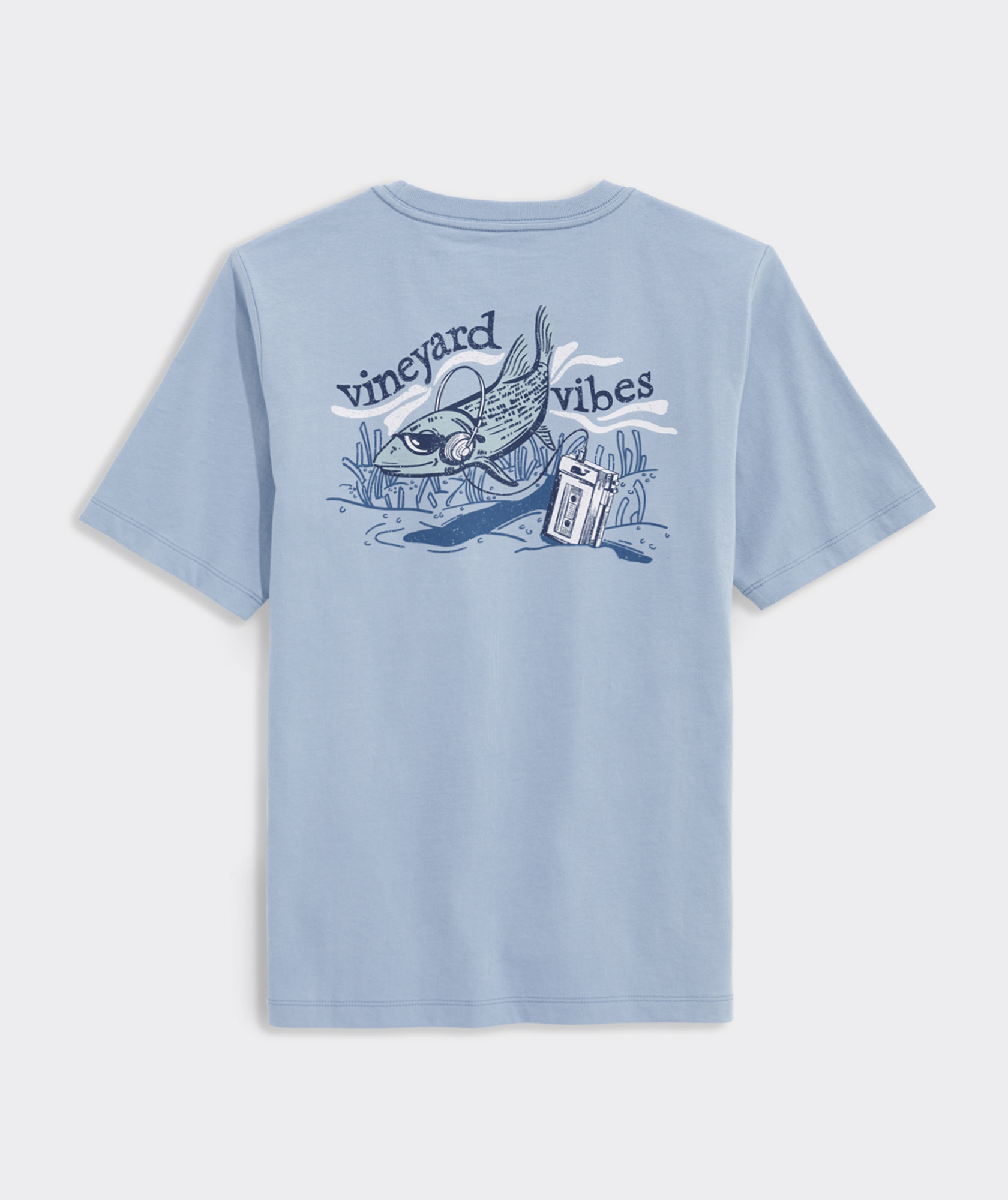 Boys' Bonefish Walkman Short-Sleeve Pocket Tee