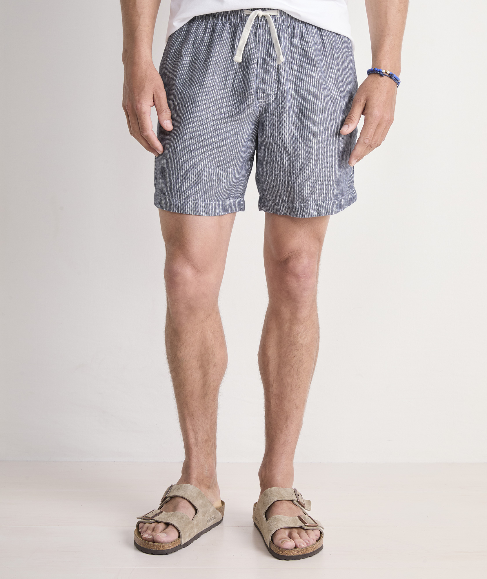 7 Inch Surfside Pull-On Linen Shorts
