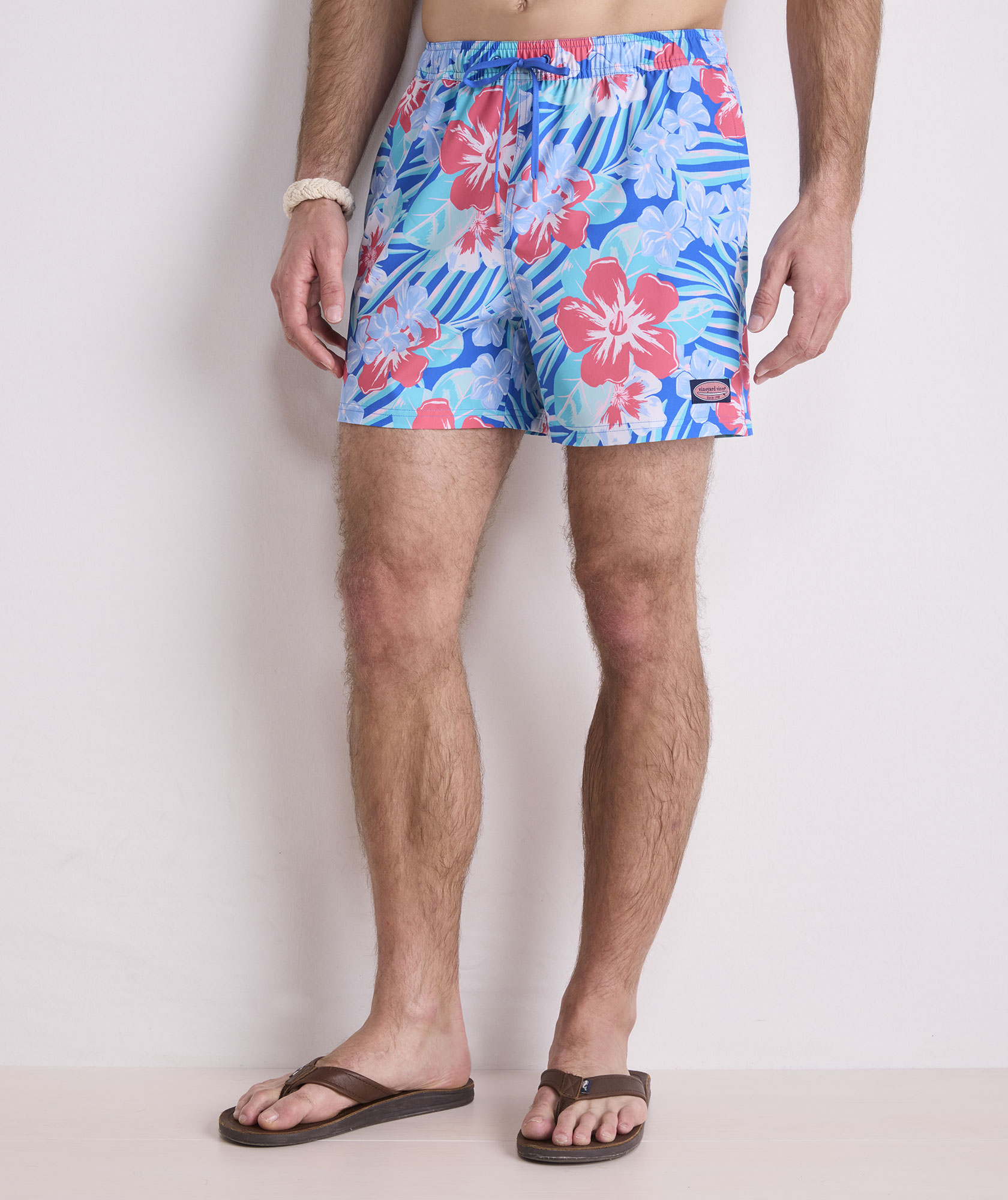 5 Inch Printed Chappy Swim Trunks