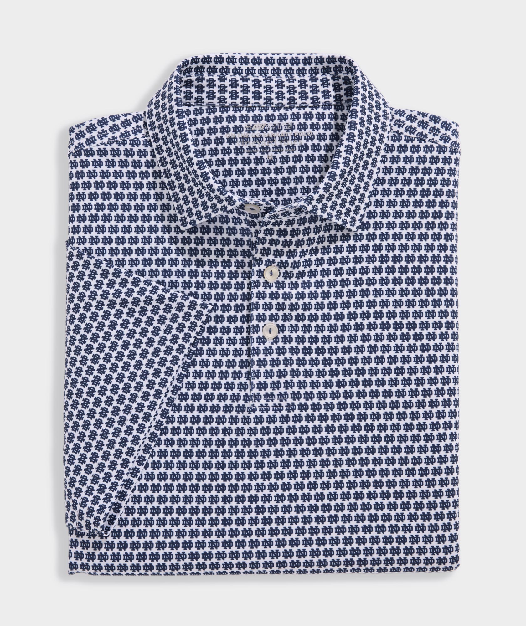 University of Notre Dame Men's Printed Sankaty Polo