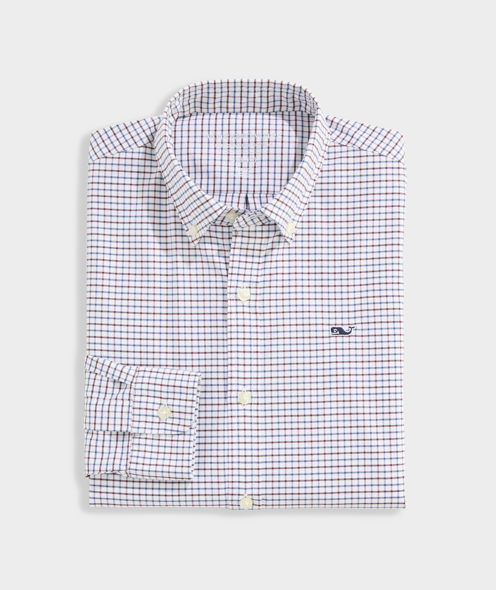 Boys' Wauwinet Tattersall Performance Cotton Shirt
