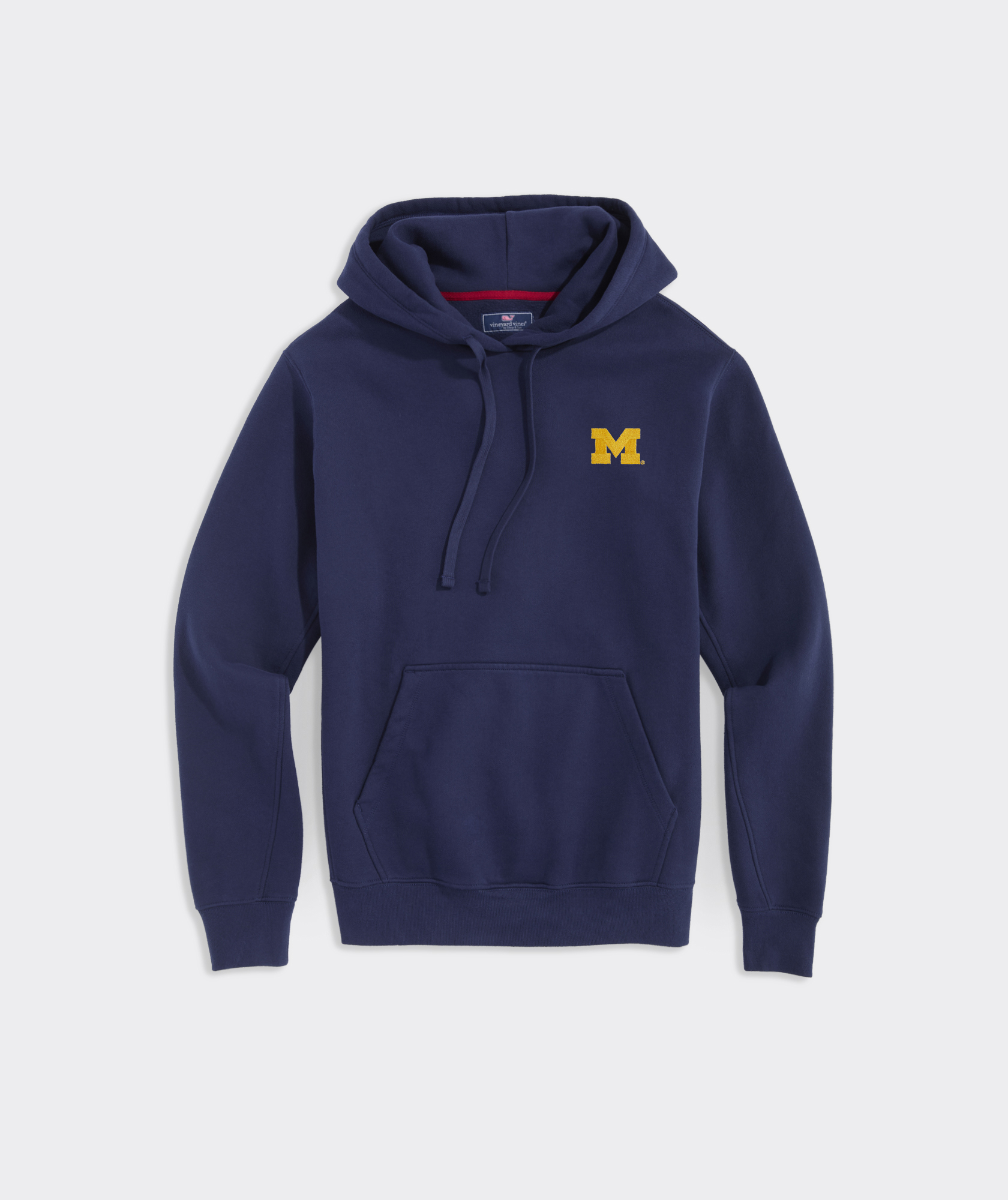 Michigan - Men's Clean Fleece Hoodie 1 43255-michigan-men-s-clean-fleece-hoodie-nautical-navy-m-variation-1.jpg