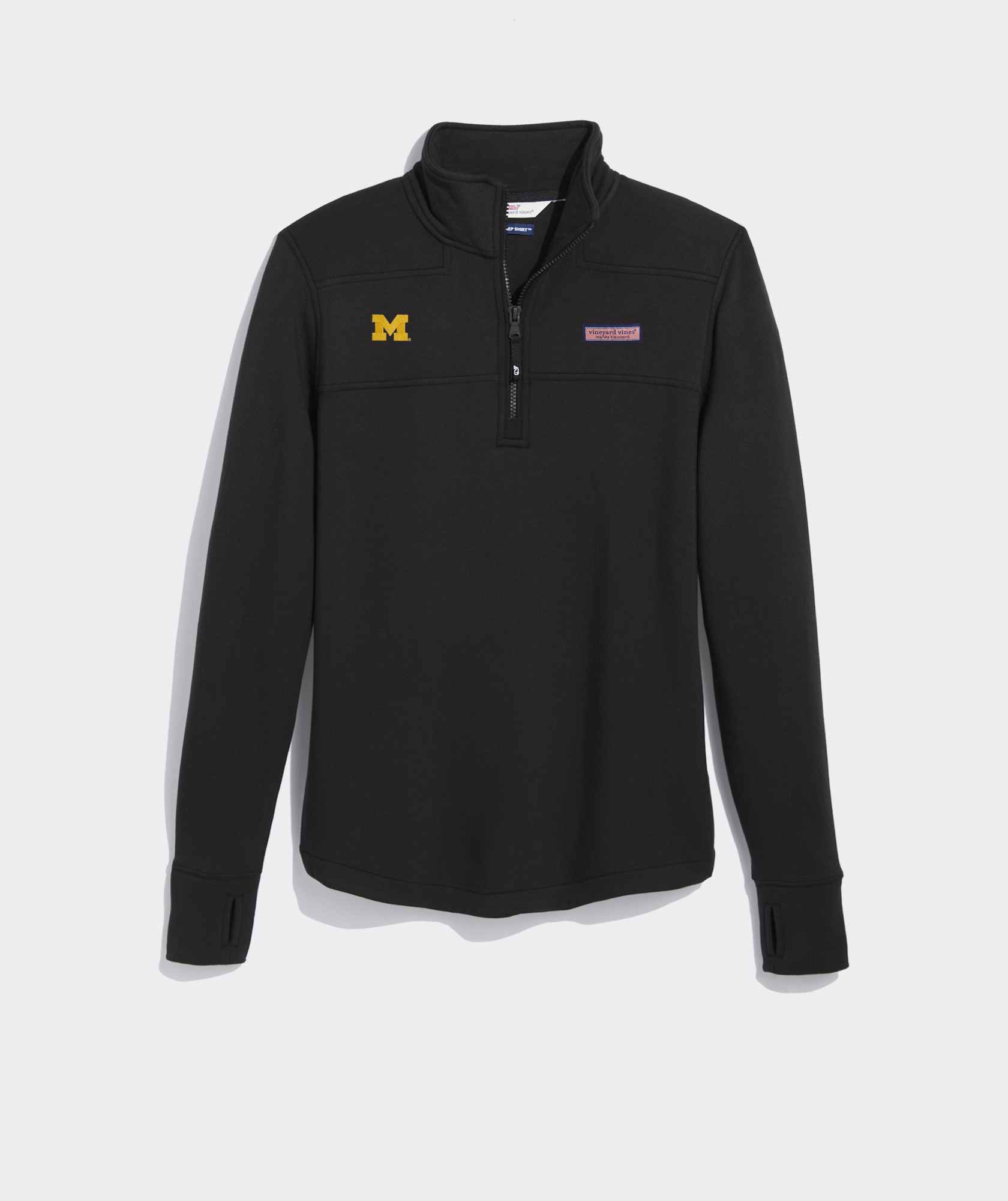 Women's University Of Michigan Dreamcloth® Shep Shirt® 1 43946-women-s-university-of-michigan-dreamcloth-shep-shirt-jet-black-m-variation-1.jpg