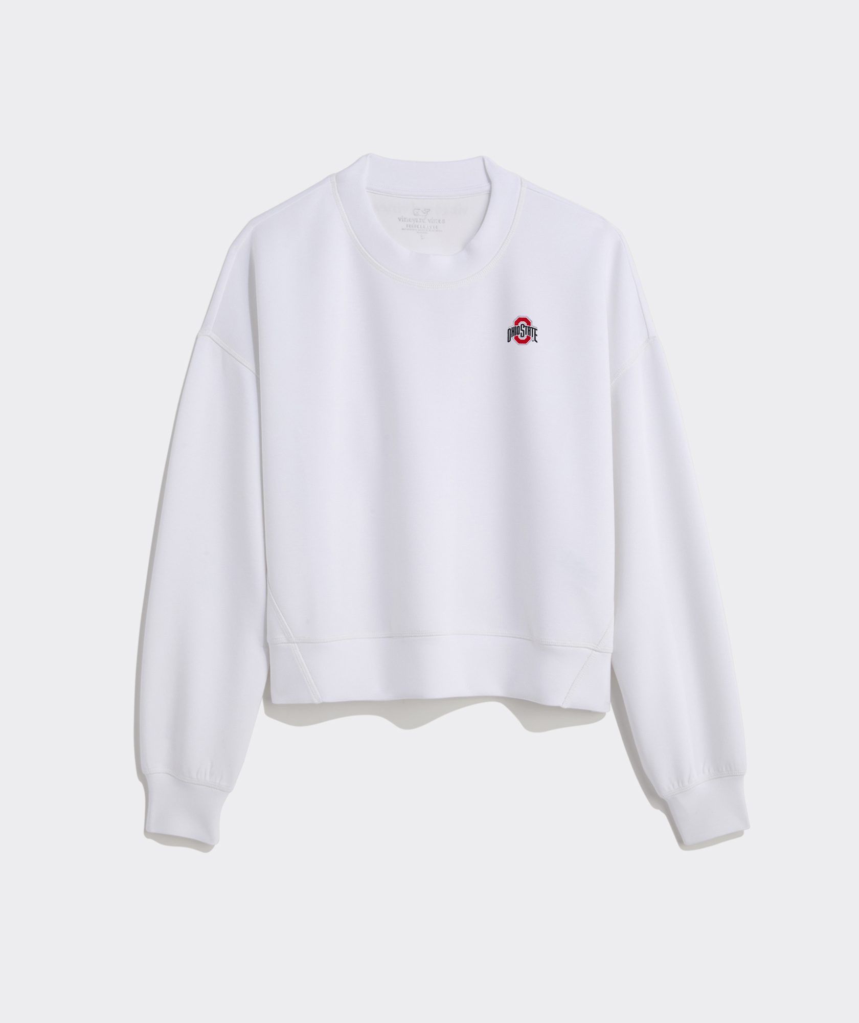 Women's The Ohio State University Scuba Cropped Crewneck Sweatshirt