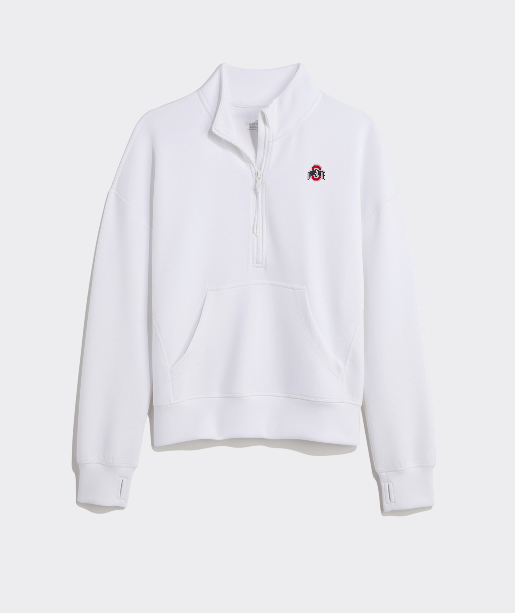 Women's The Ohio State University Scuba Oversized Quarter-Zip