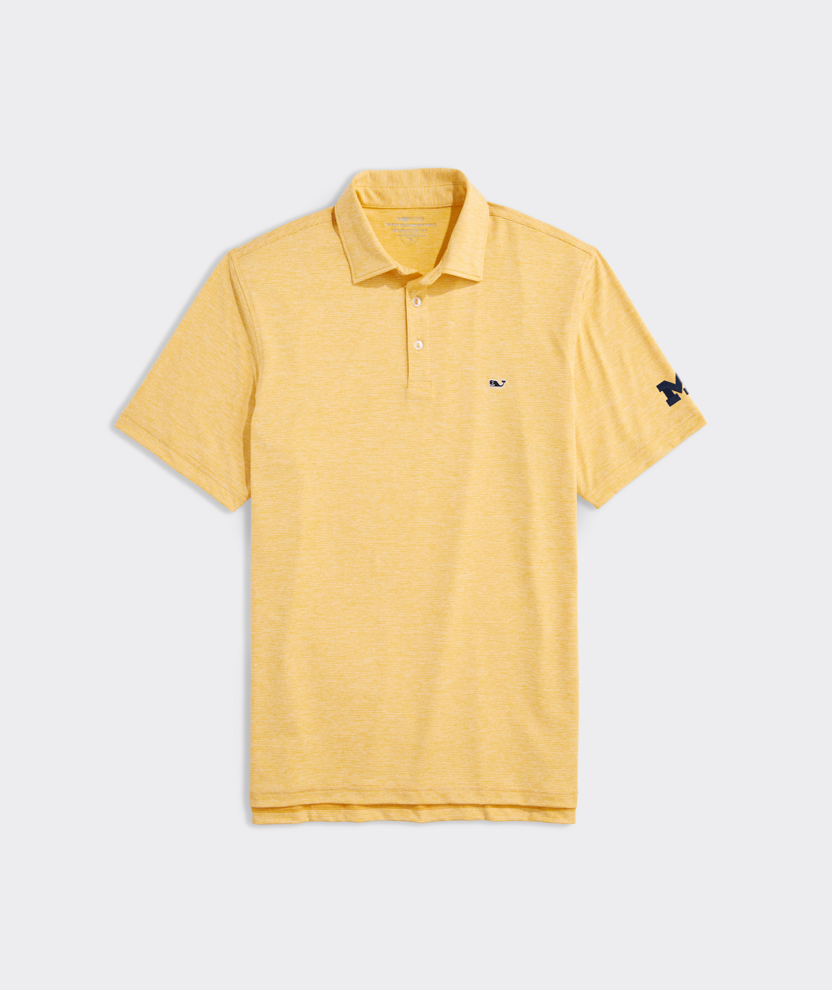 University of Michigan - Men's St Jean Stripe Sankaty Polo