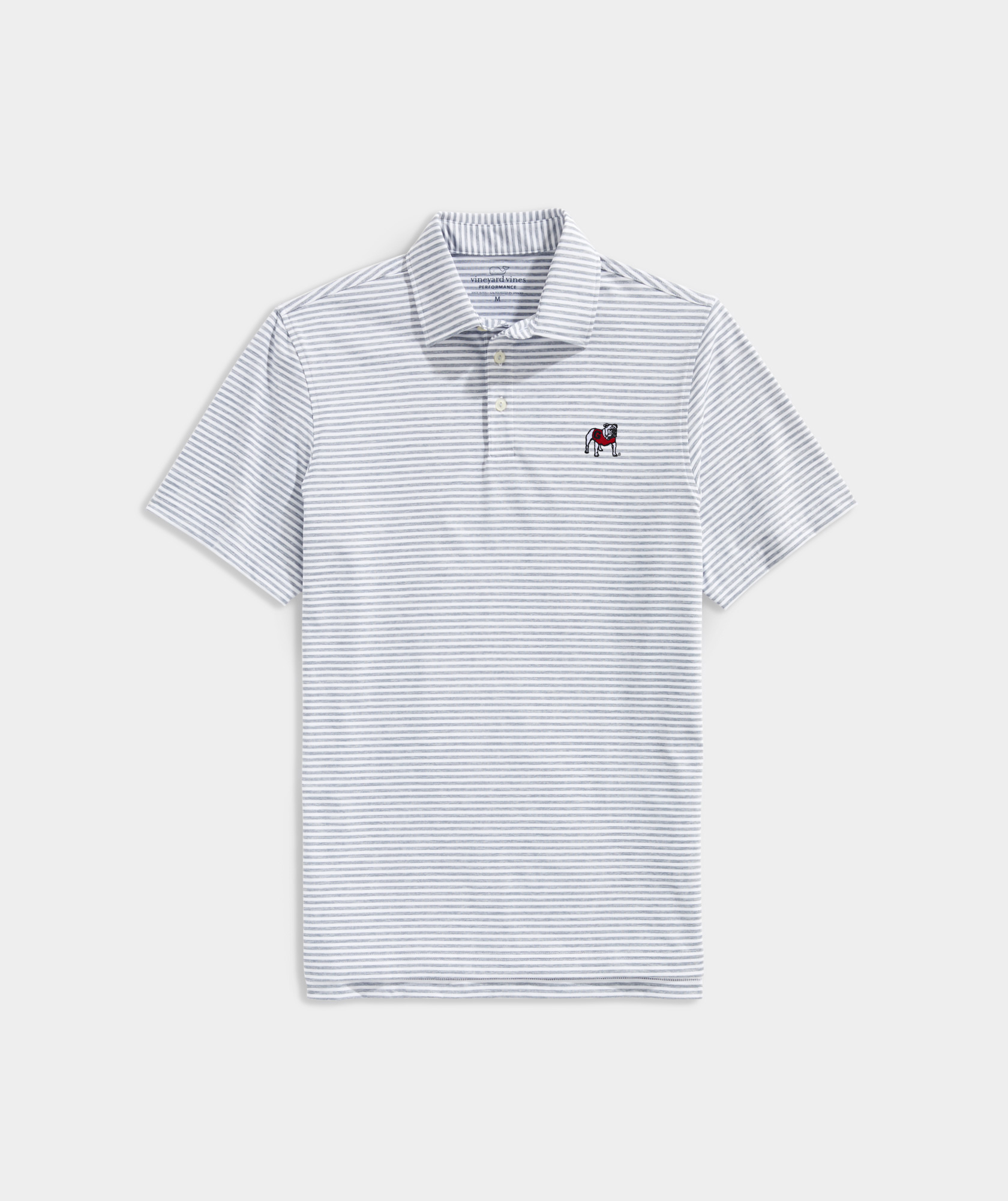 University of Georgia Winstead Stripe Sankaty Polo