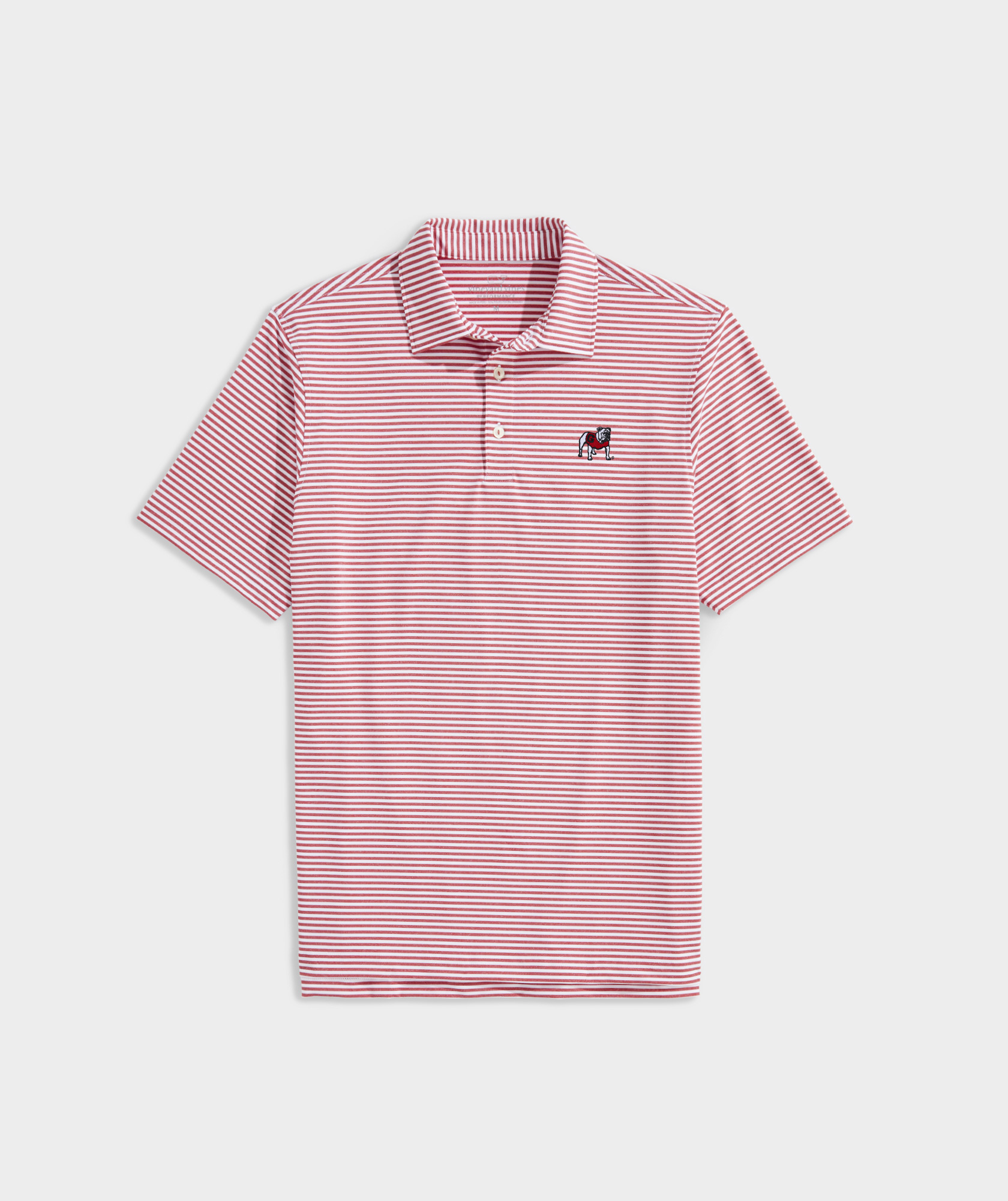 University of Georgia Winstead Stripe Sankaty Polo