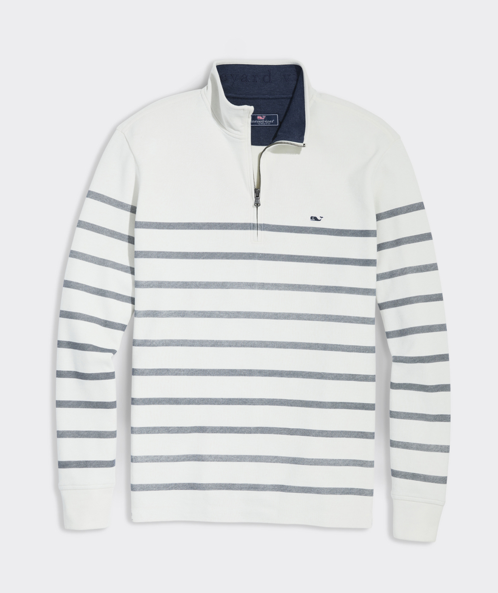 Breton Stripe Saltwater Quarter-Zip 1 45892-breton-stripe-saltwater-quarter-zip-nautical-navy-xxl-variation-1.jpg