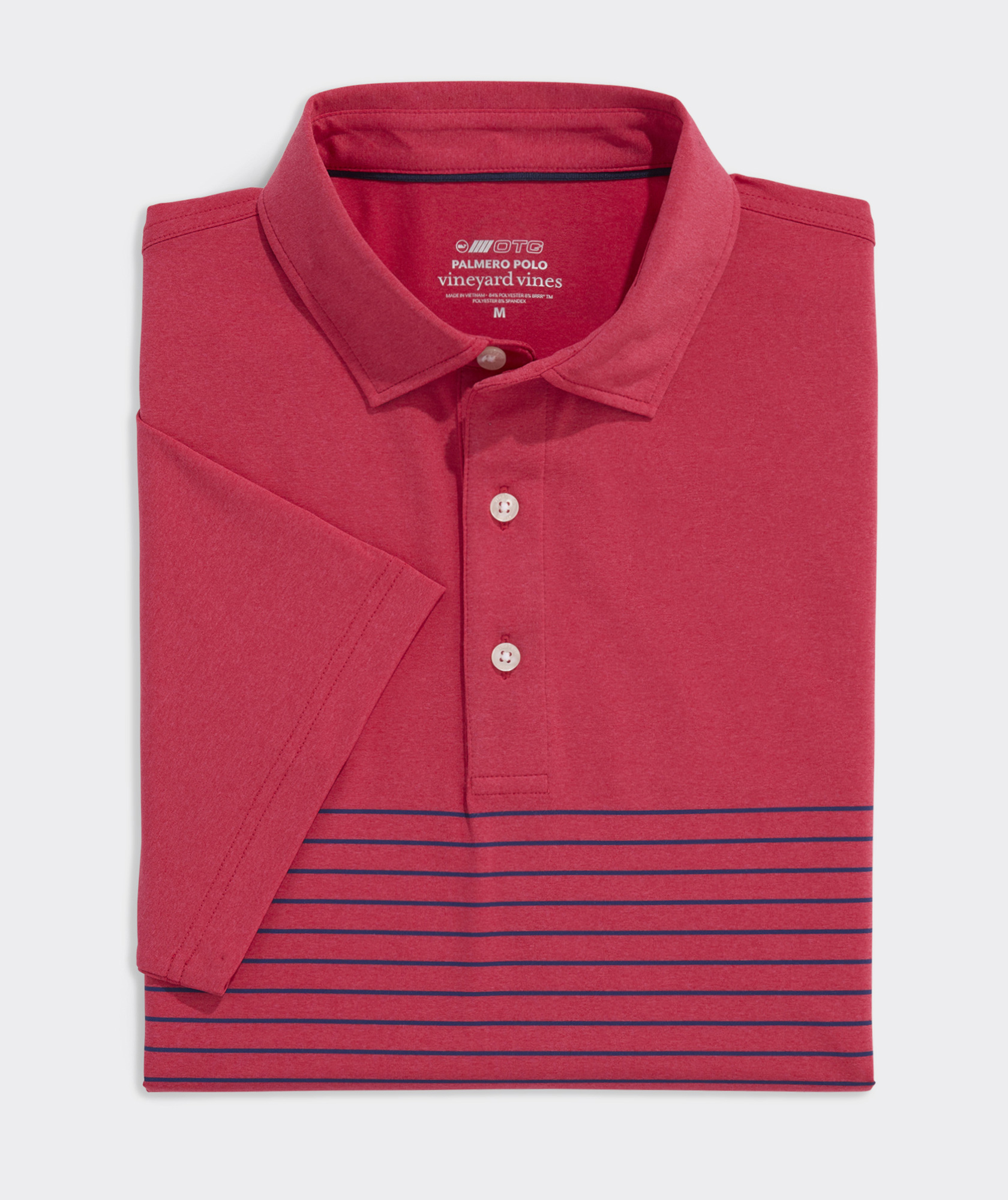 Breton Stripe Palmero Performance Polo