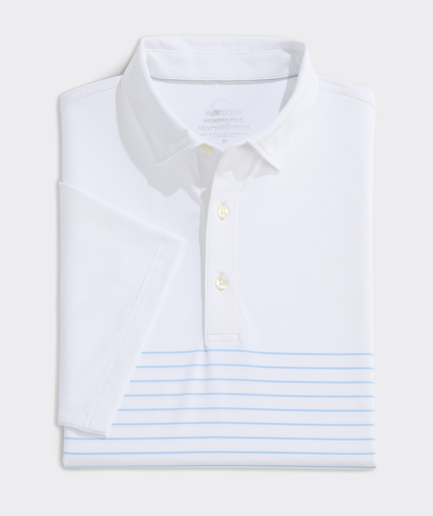 Breton Stripe Palmero Performance Polo