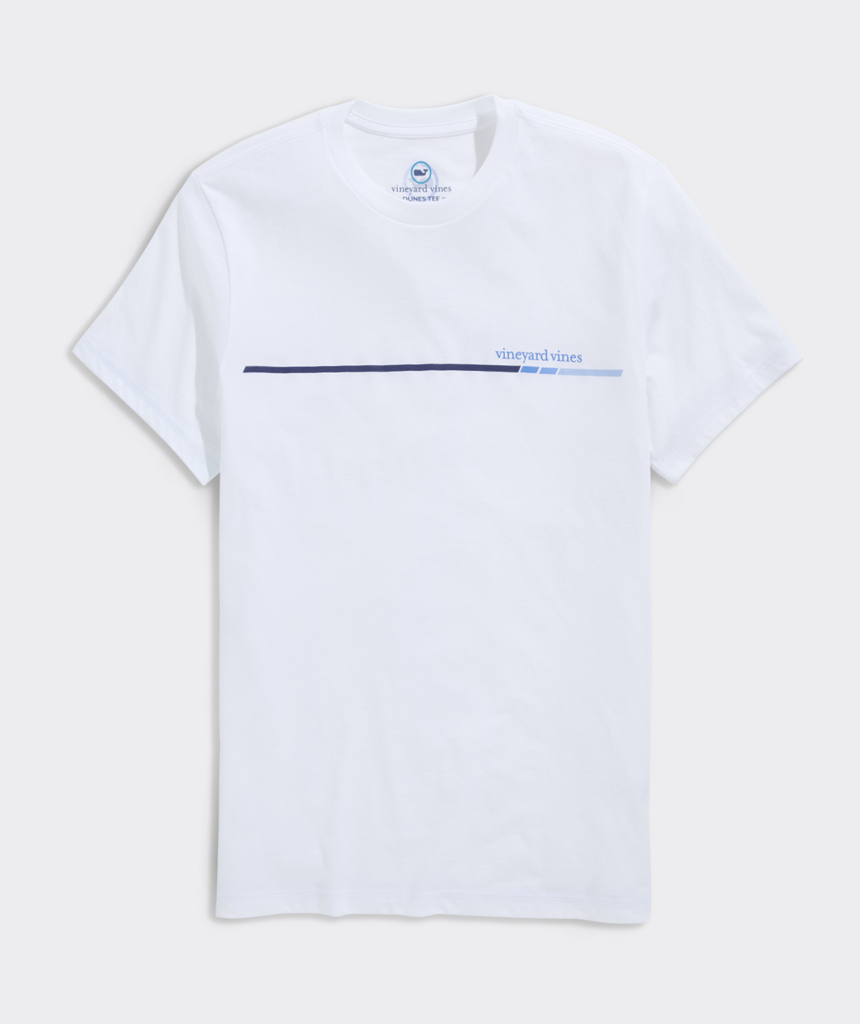 Active Stripe Short-Sleeve Dunes Tee