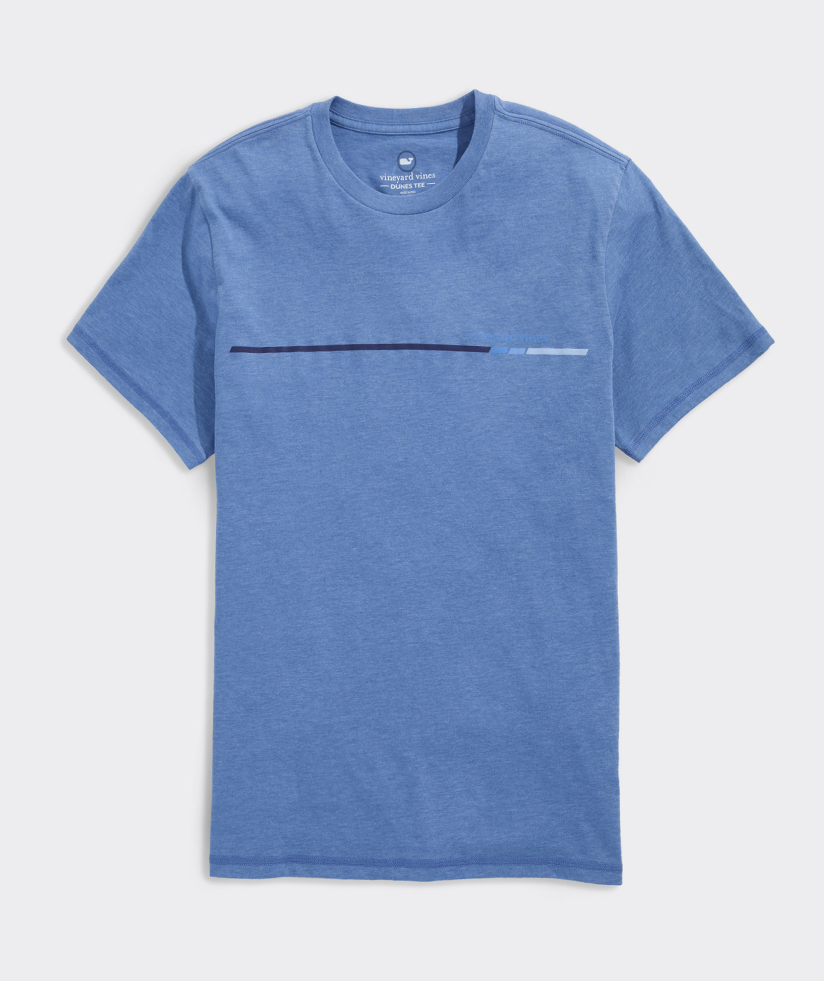 Active Stripe Short-Sleeve Dunes Tee