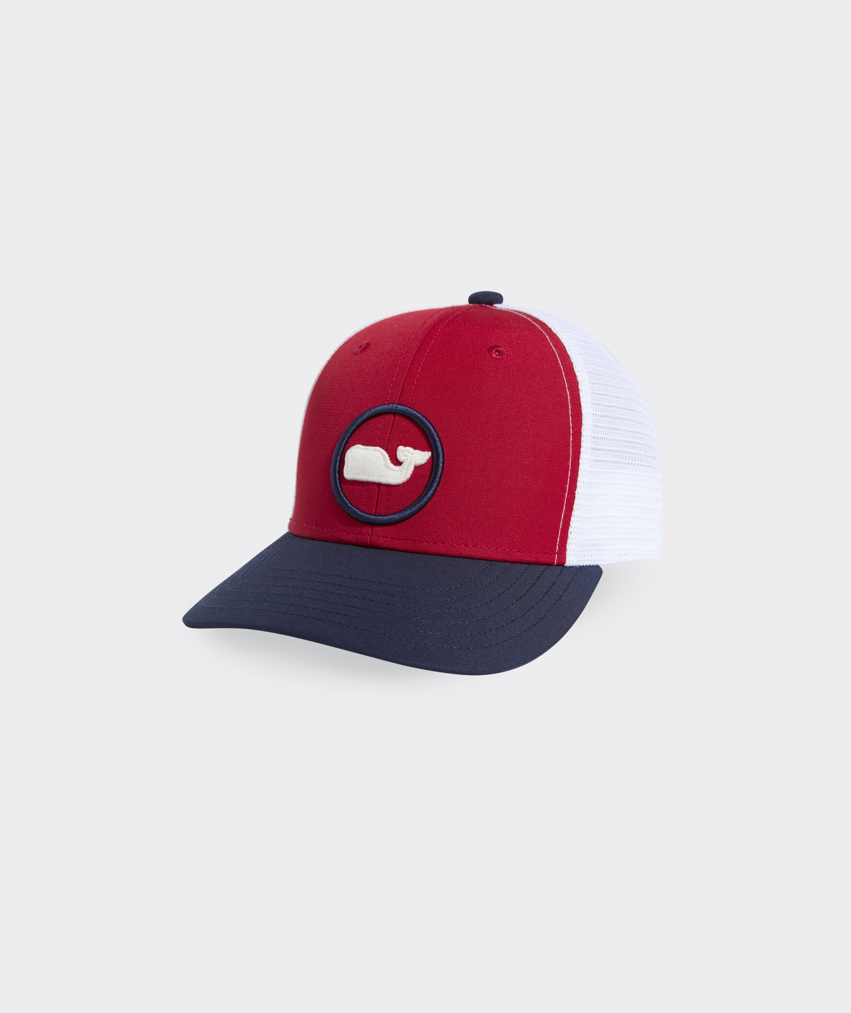Boys' Whale Dot Performance Trucker Hat