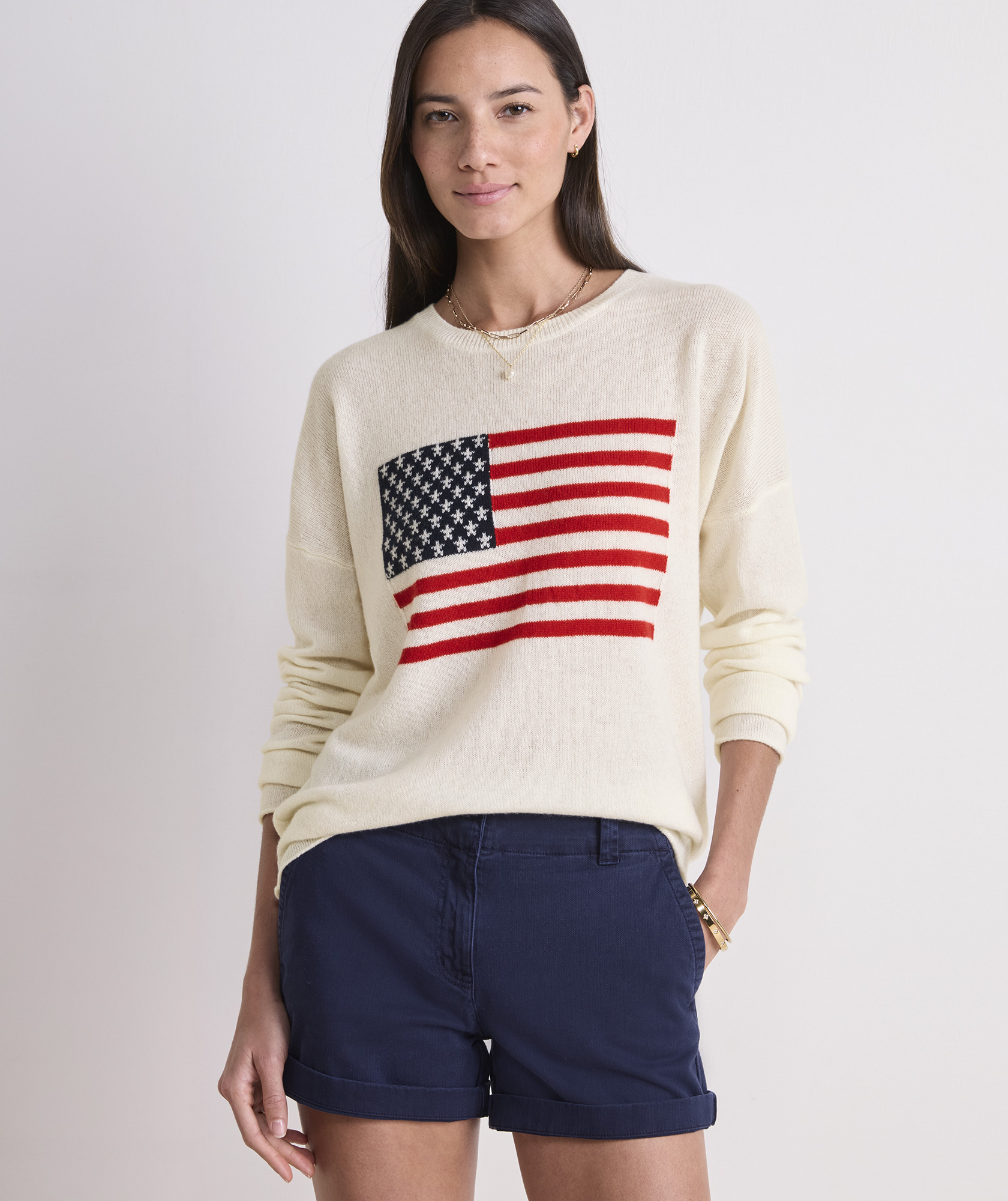 Seaspun Cashmere Flag Sweater