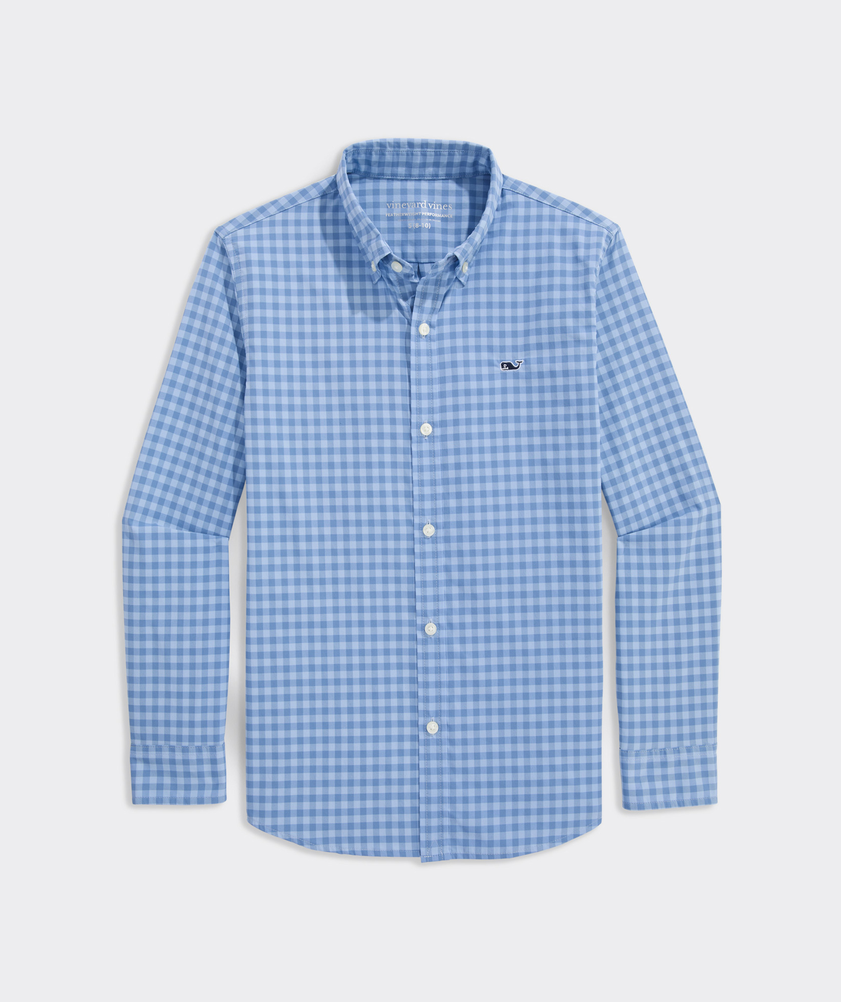 Boys' Topsail Gingham Featherweight Performance Shirt