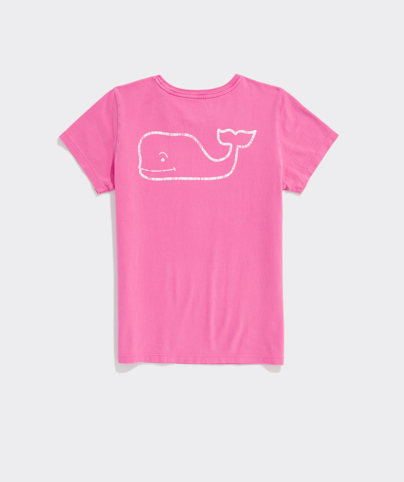 Garment-Dyed Vintage Whale Short-Sleeve Pocket Tee