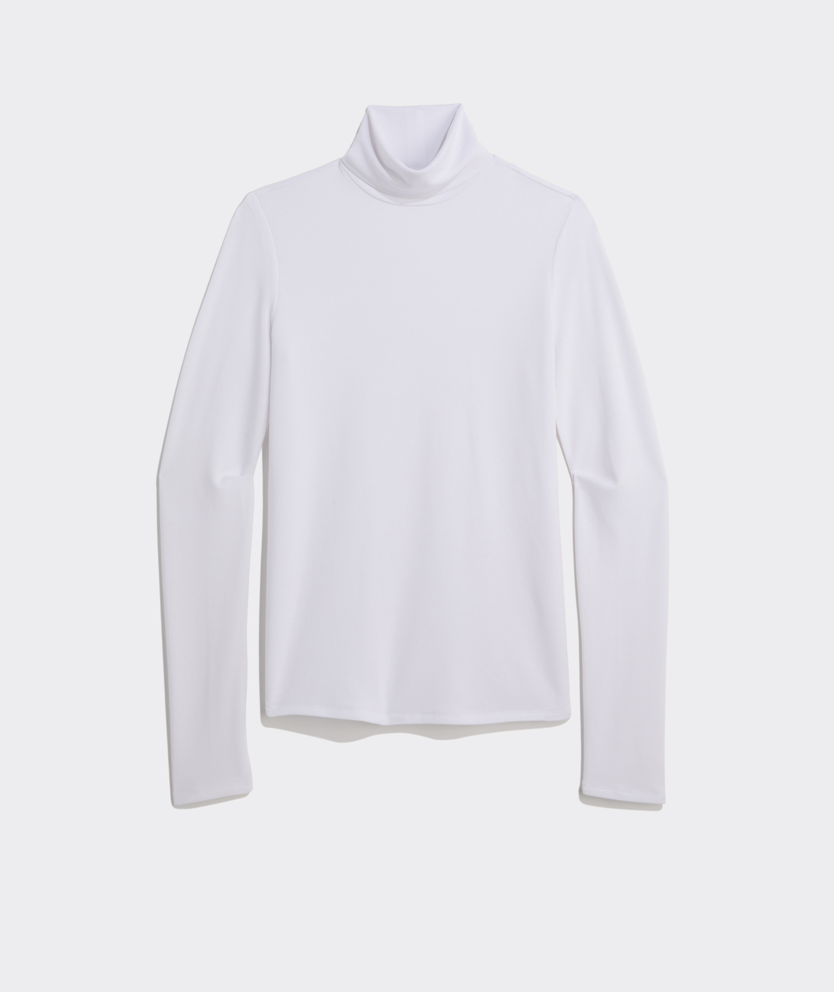 Luxe Pique Turtleneck