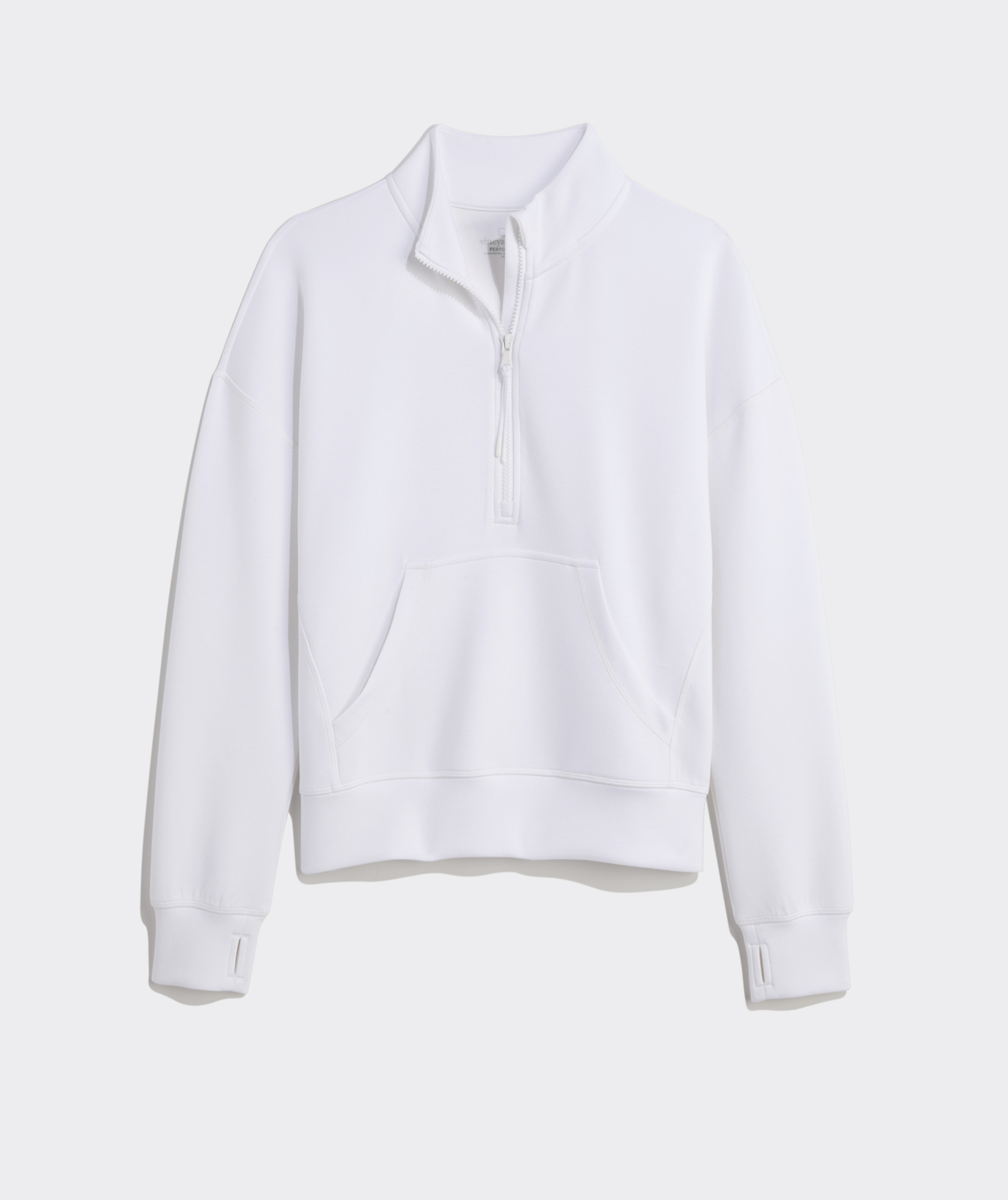 Silky Scuba Oversized Quarter Zip