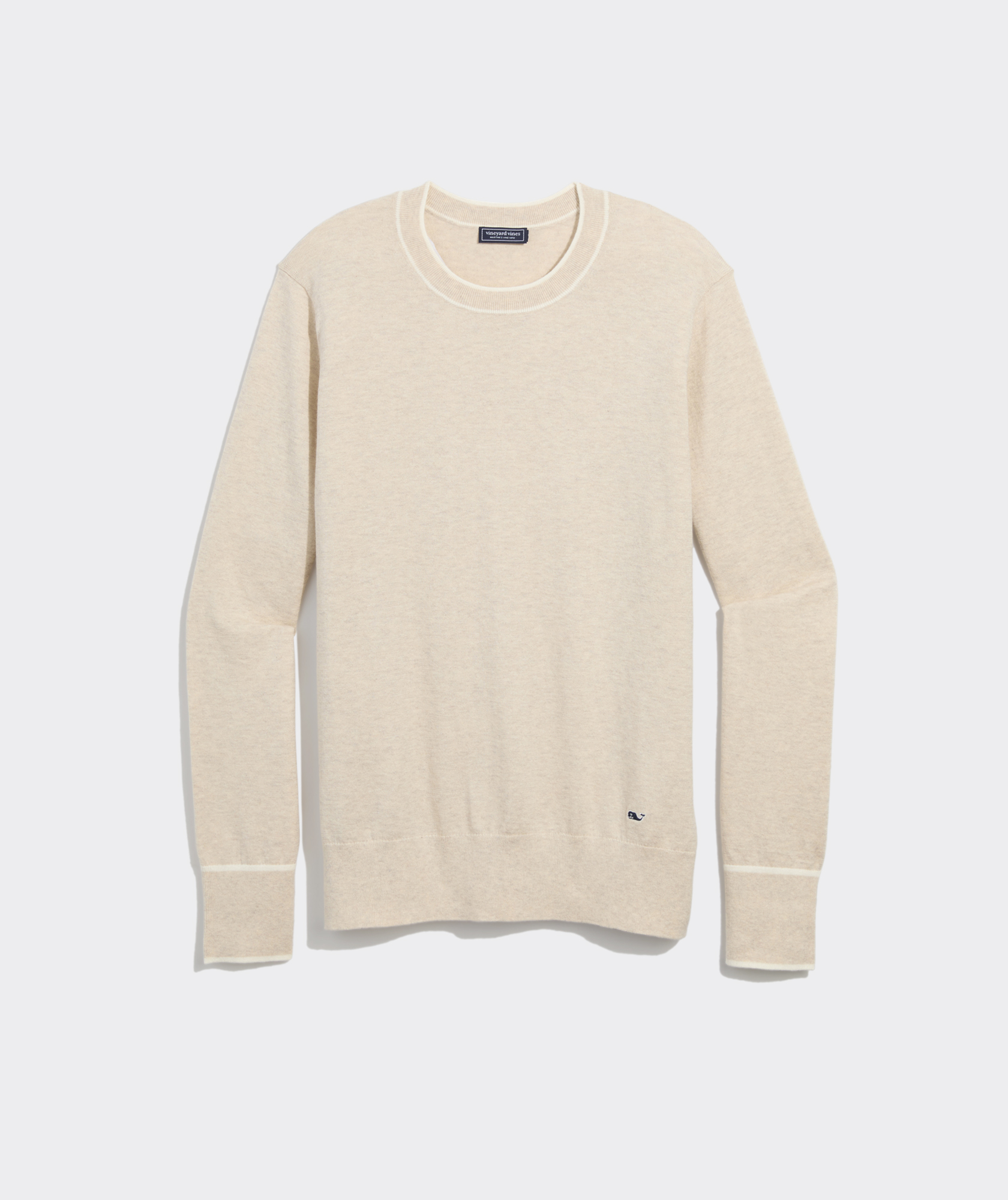 Cotton Cashmere Heritage Crewneck Sweater