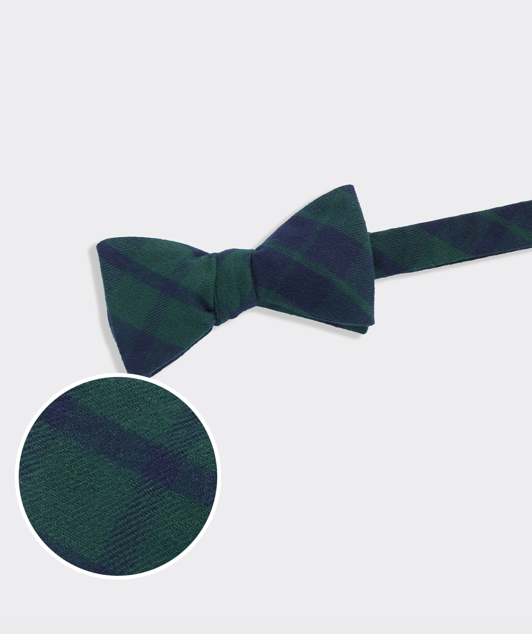 Blackwatch Plaid Flannel Bow Tie