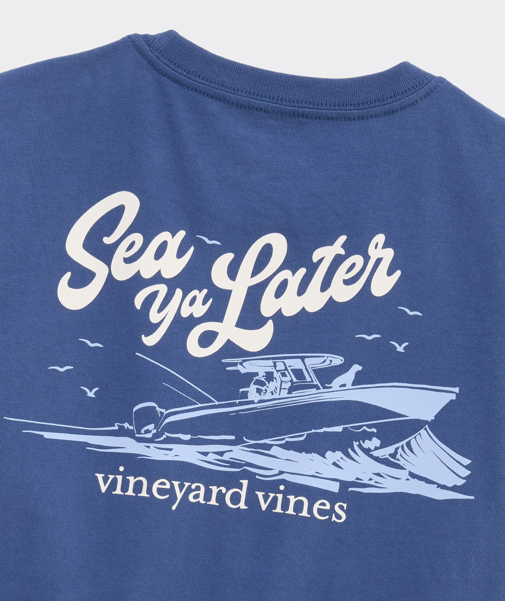 Boys' Sea Ya Later Short-Sleeve Pocket Tee