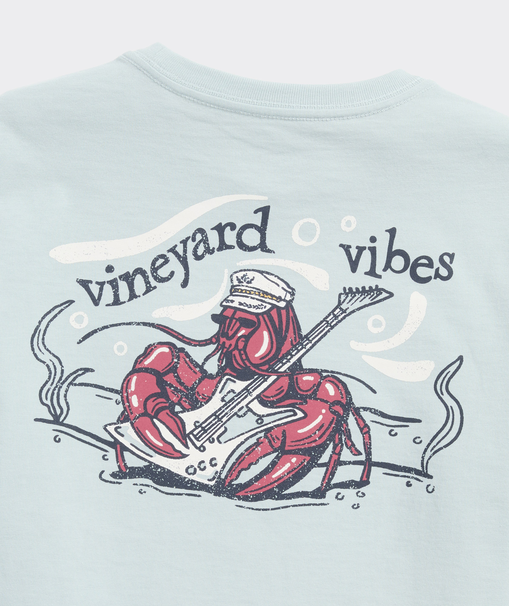 Boys' Yacht Rock Lobster Short-Sleeve Pocket Tee