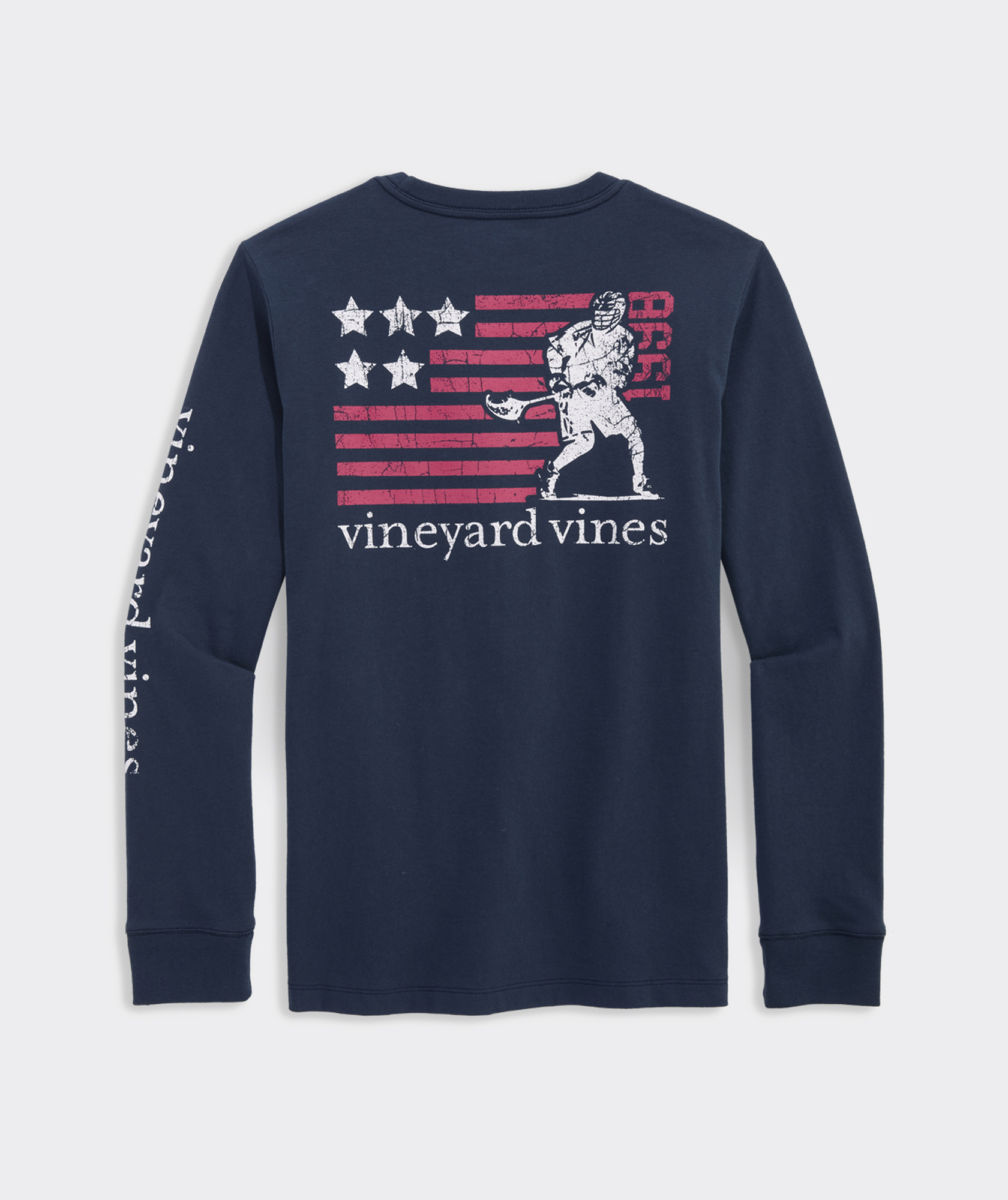 Boys' USA Lacrosse Long-Sleeve Pocket Tee