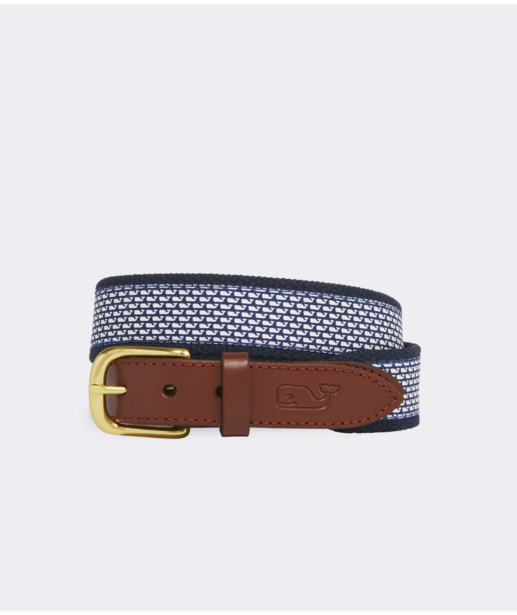 Boys' Micro Whale Classic Canvas Club Belt