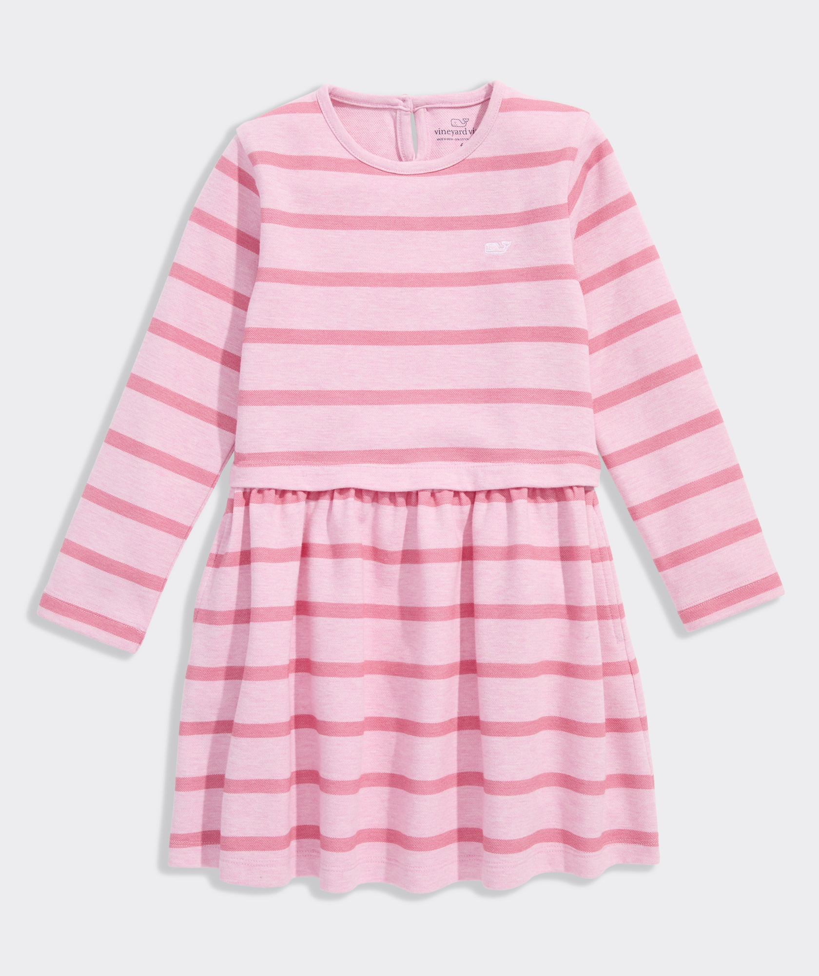Girls' Striped Saltwater Dress
