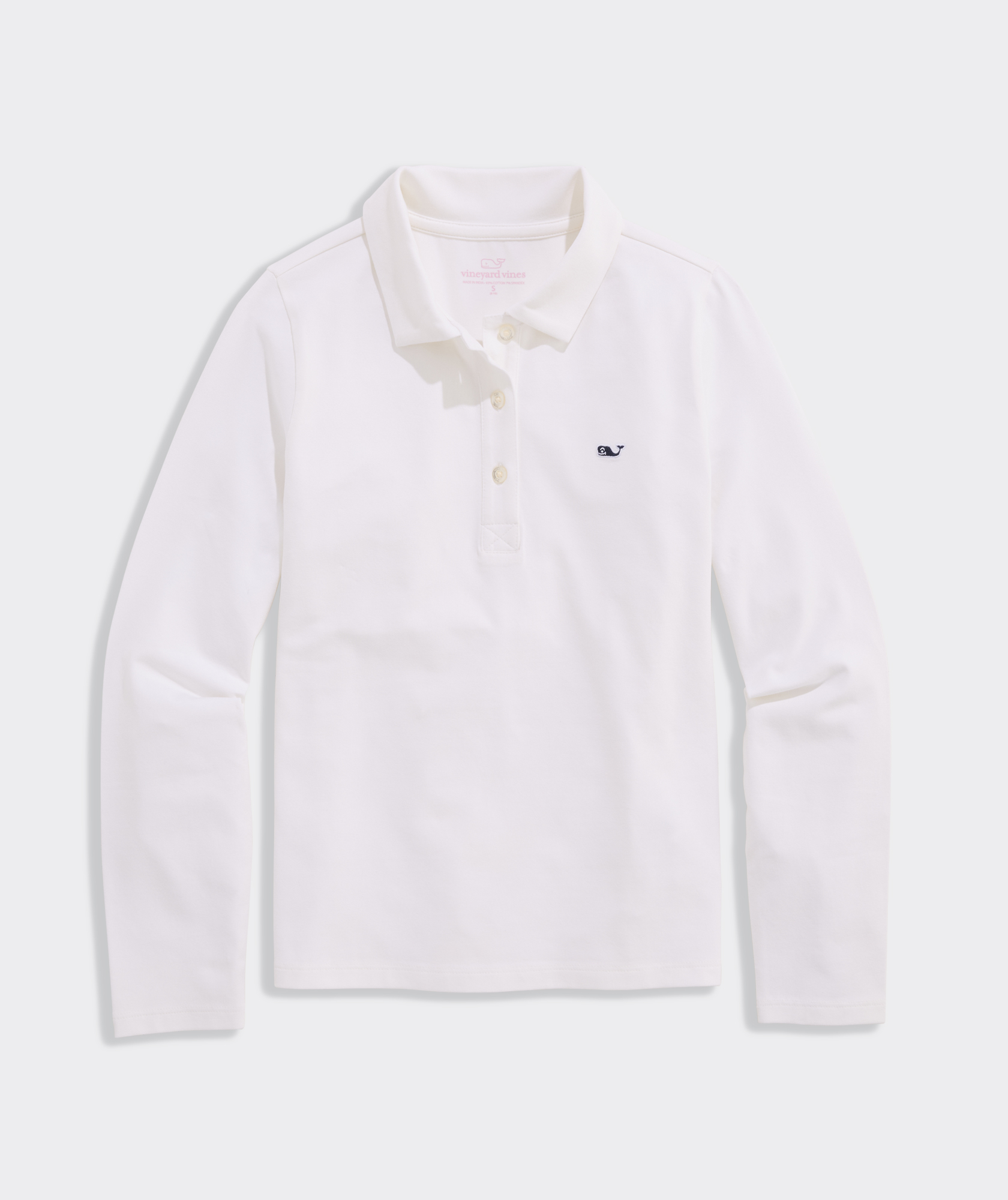 Girls' Everyday Jersey Long Sleeve Polo