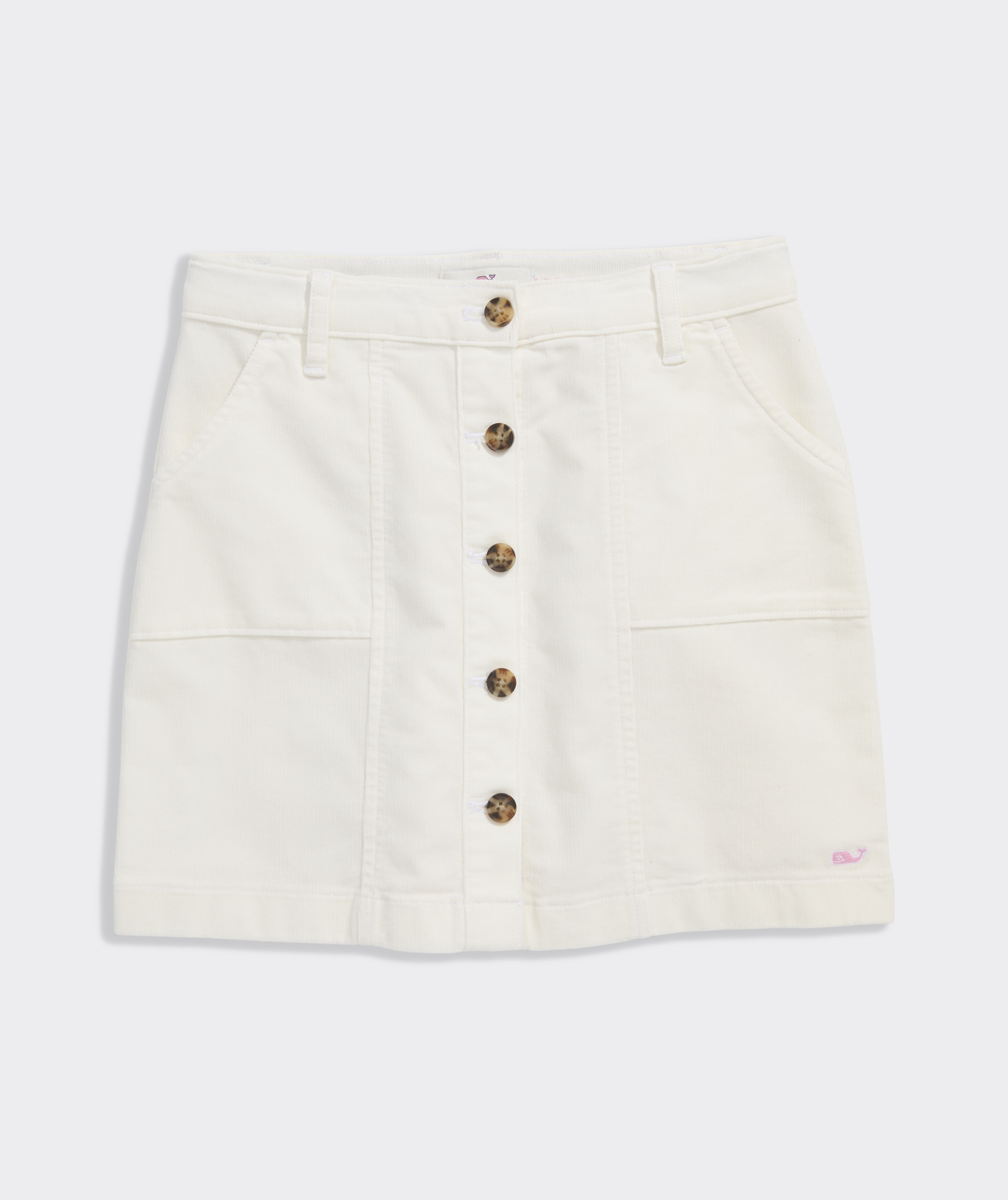 Girls' Corduroy Button-Front Skirt