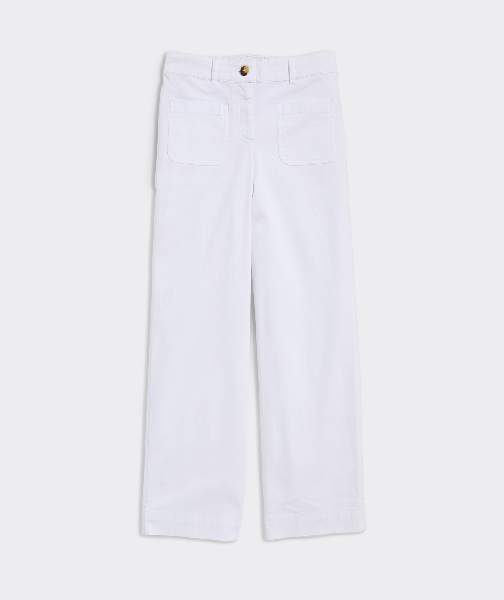 Girls' Chino Wide-Leg Sailor Pants