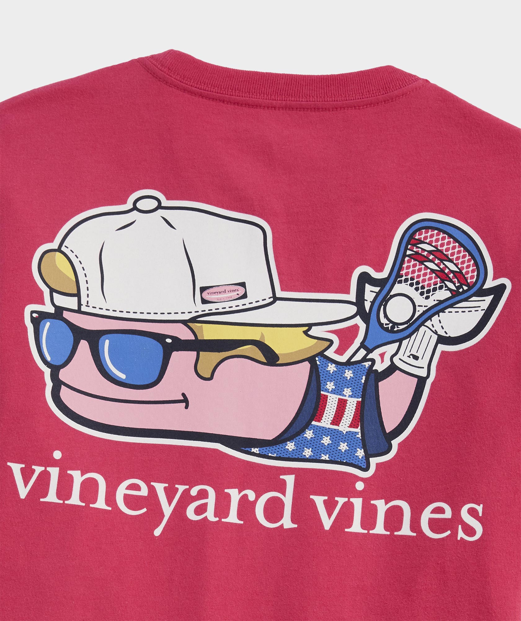 Boys' Lax Bro Whale Short-Sleeve Pocket Tee