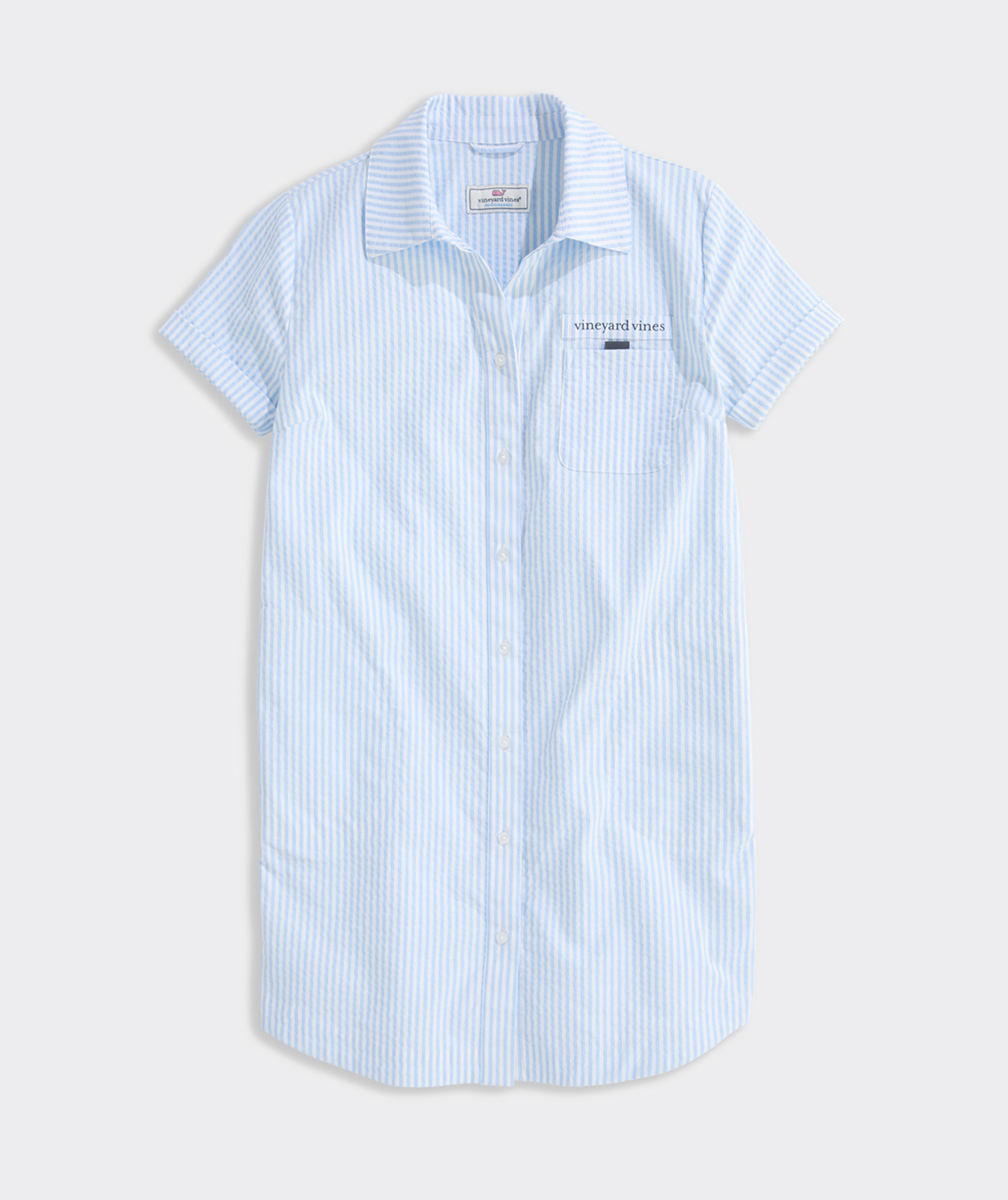 Girls' Short-Sleeve Harbor Coverup