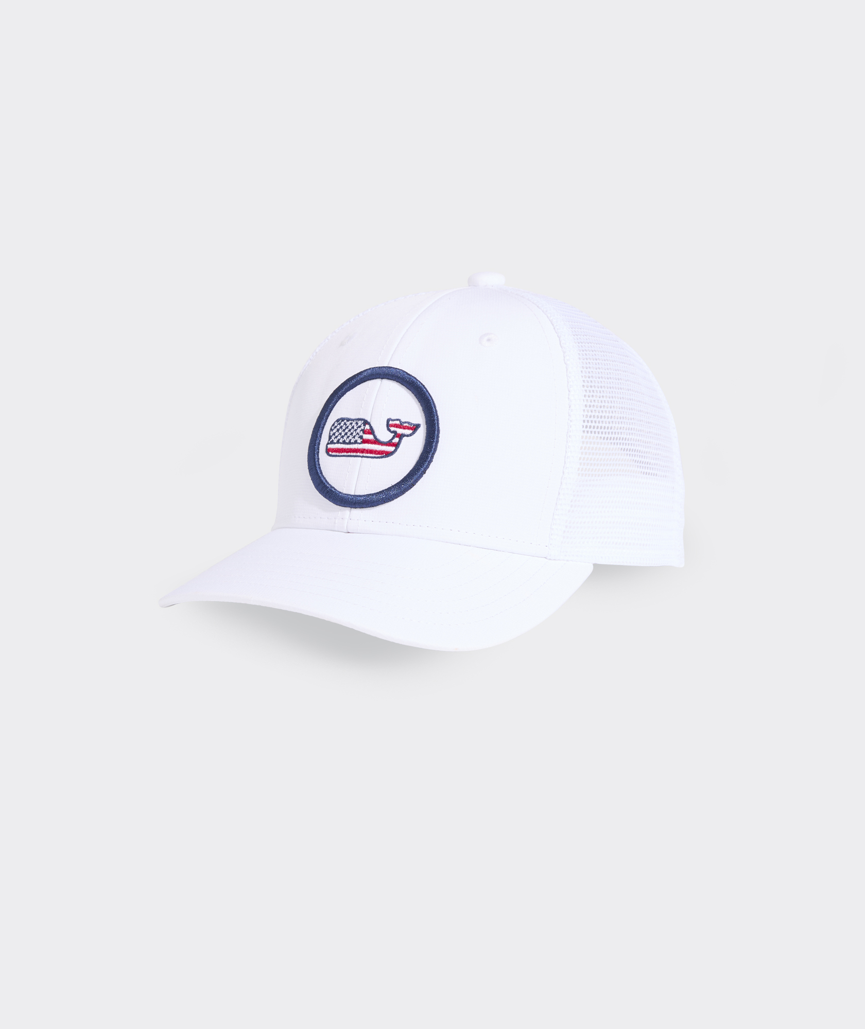 Boys' Flag Whale Dot Trucker Hat